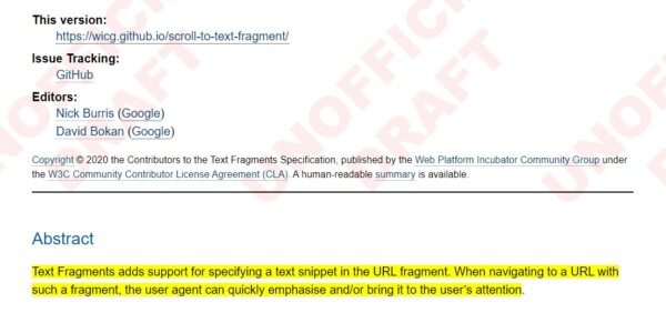 Text Fragments Highlight Text Fragments – Samir Adams Ghosh's blog