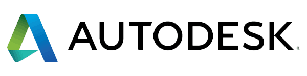 The Autodesk logo on a green background, representing a successful startup.