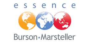 The Essence Burson Marsteller logo represents the expertise of a business coach for technology startups.