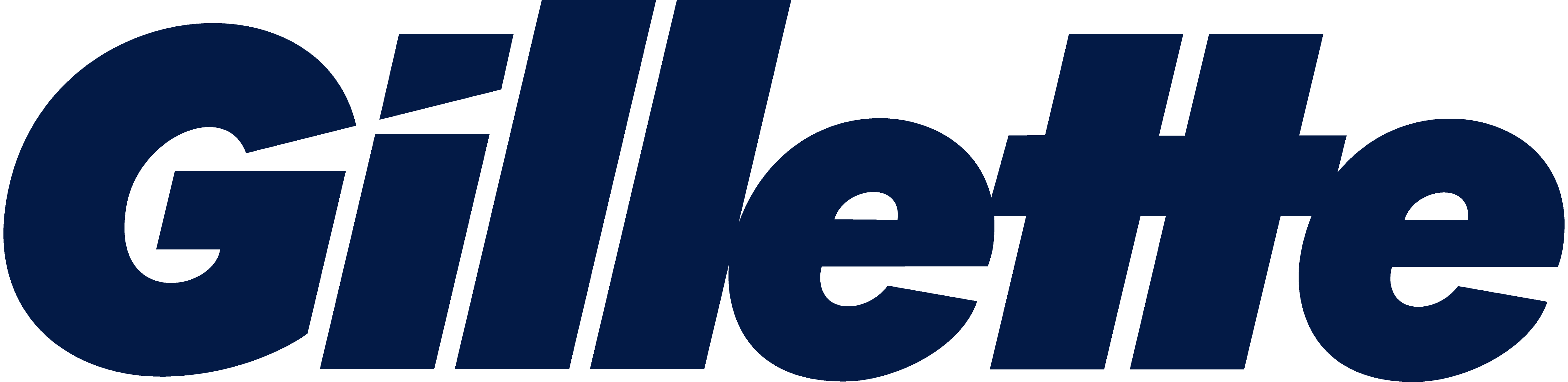 A blue logo with the word Gillette, representing a technology startup.